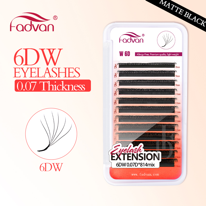 Eyelash Extension Equipment - FADVAN Real 6D W lashes 0.07