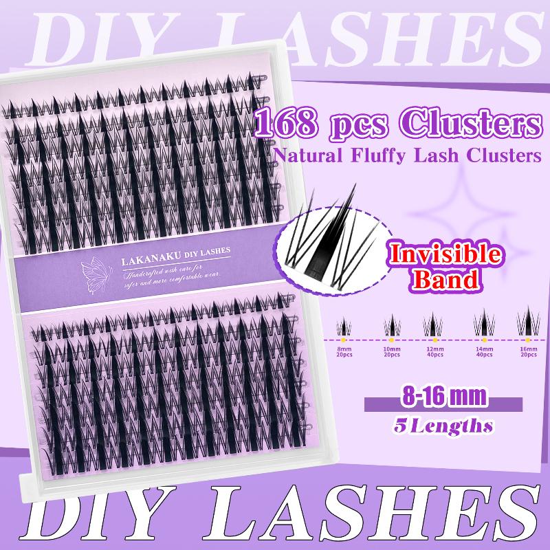Eyelash Extension Equipment - Natural Eyelashes Lashes Cluster Individual Fluffy