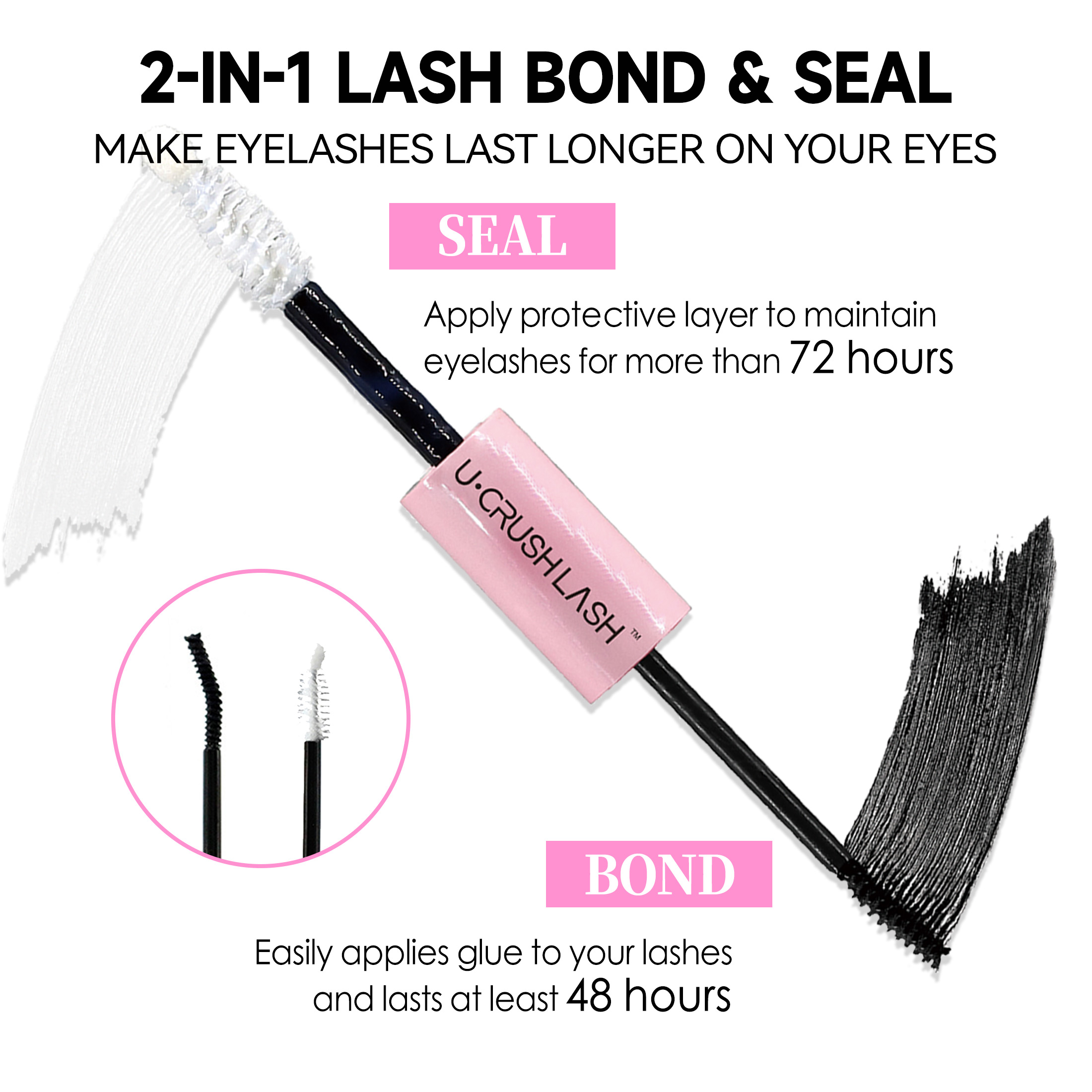 LASHVNNA Lash Clusters Kit Wit - Eyelash Extension Equipment recension och pris