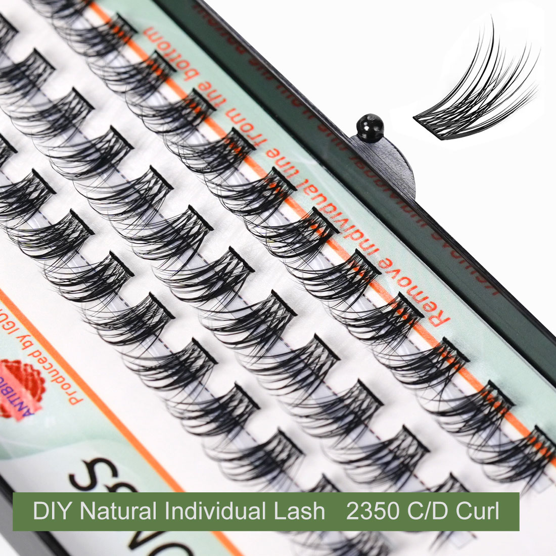OEM ODM Lash Clusters DIY Indi - Eyelash Extension Equipment recension och pris