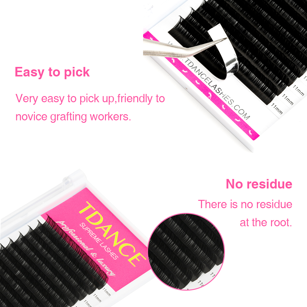 TDANCE Eyelash Extension 16Row - Eyelash Extension Course recension och pris