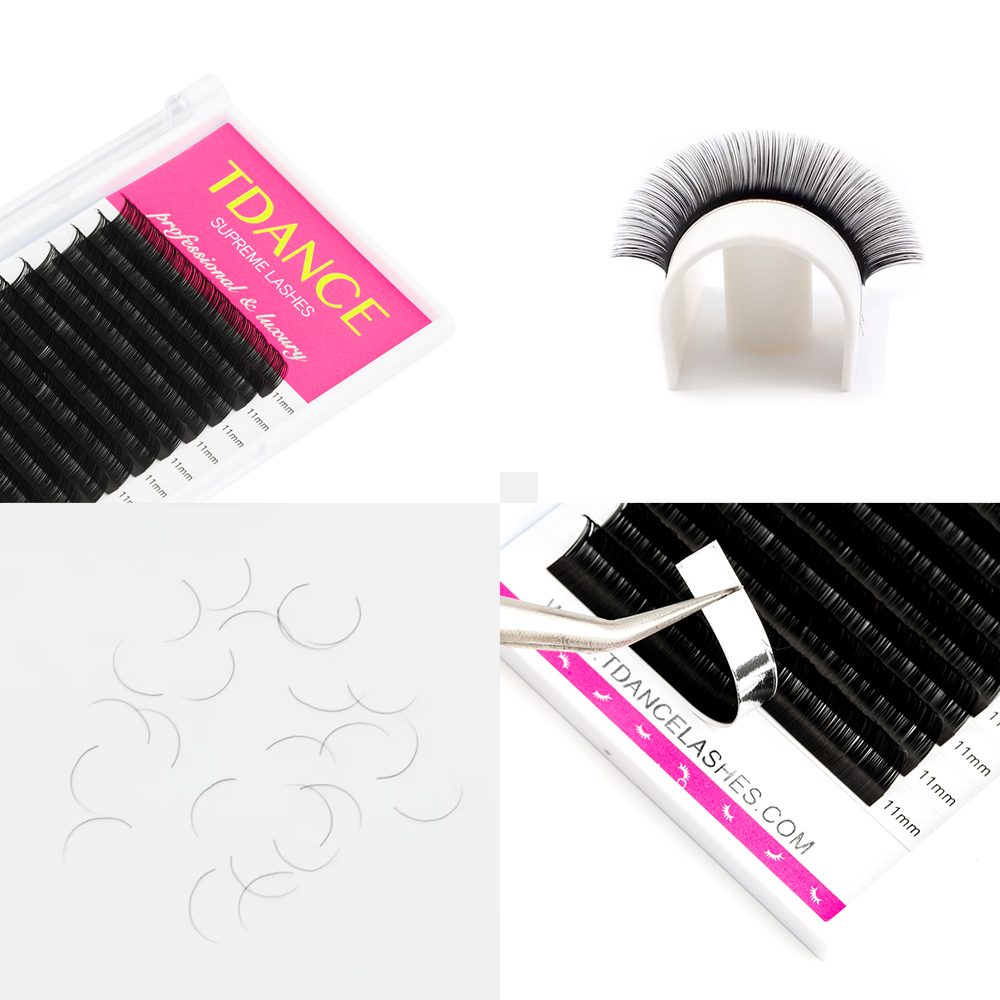 TDANCE Eyelash Extension 16Row - Eyelash Extension Course recension och pris