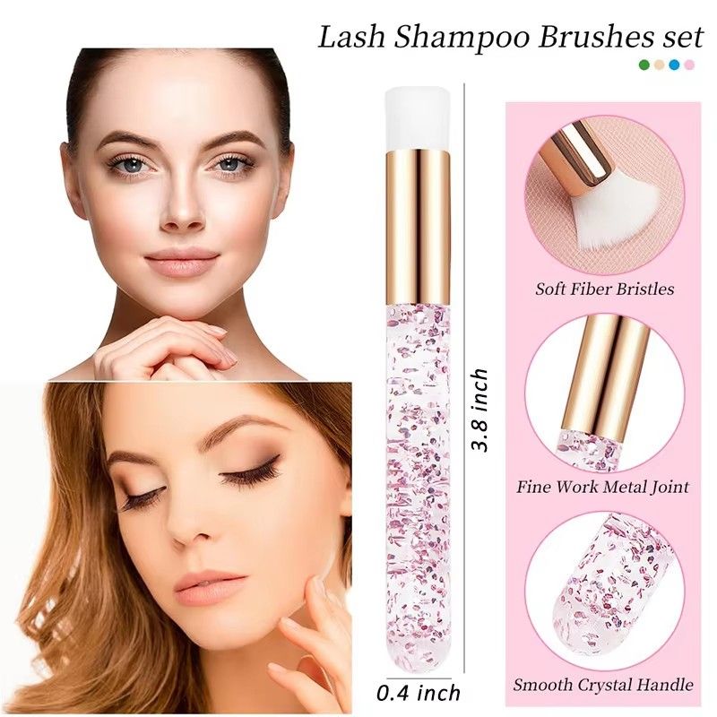 10pcs Crystal Eyelash Extensio - Eyelash Extension Cleaning recension och pris