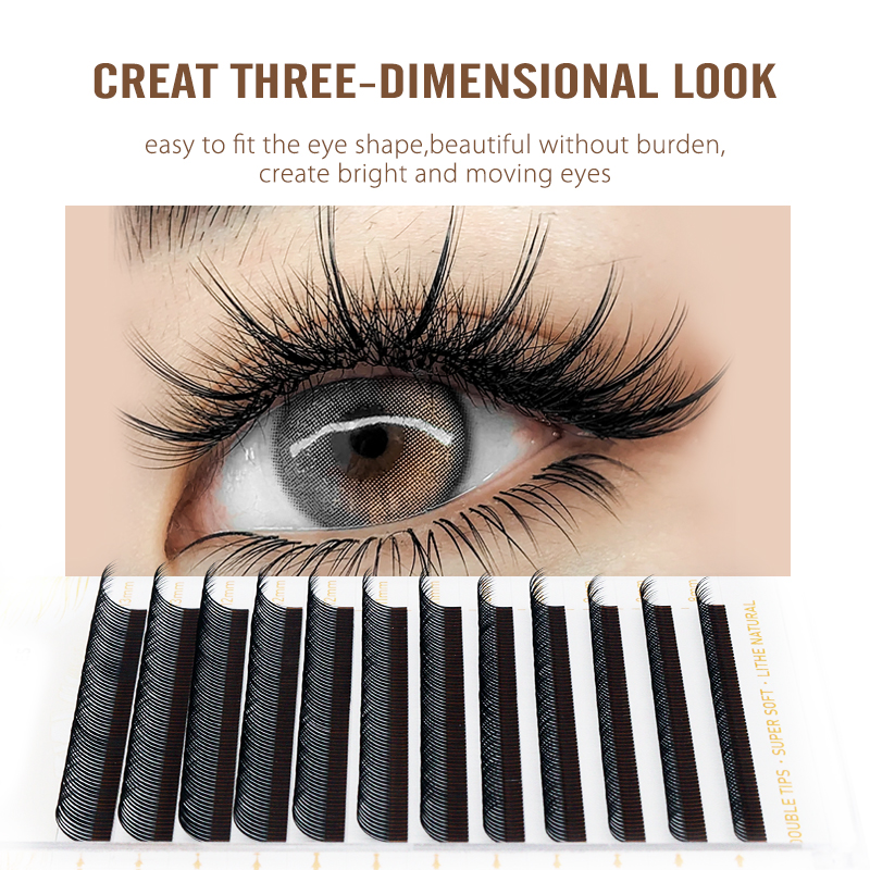 NATUHANA 5D W Style Flora Lash - Eyelash Extension Volume Styles recension och pris