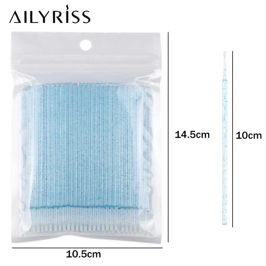 500pcs/lot Disposable Applicat - Eyelash Extension Cleaning recension och pris