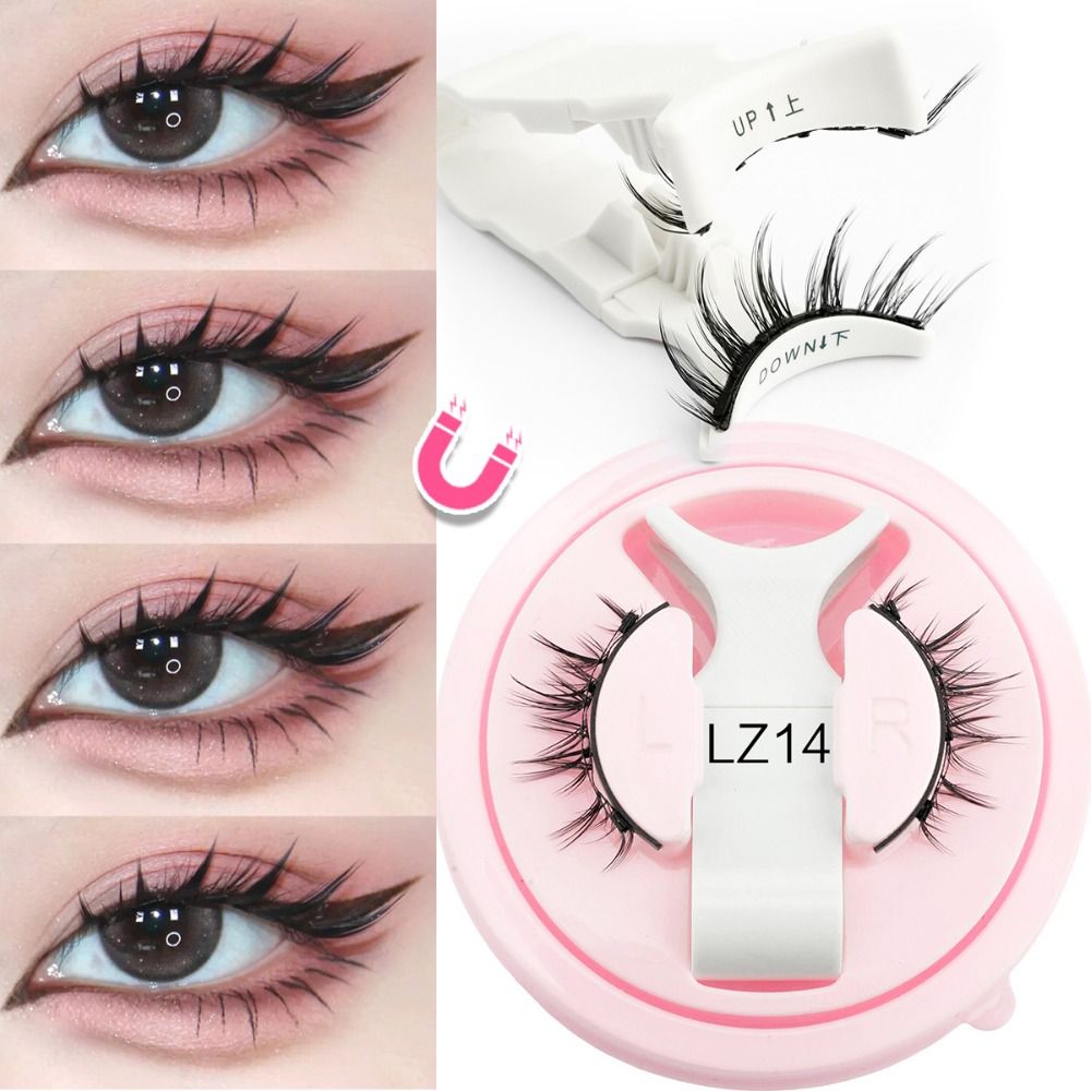 Reusable Magnetic Eyelashes Lo - Eyelash Extension Uv Glue recension och pris