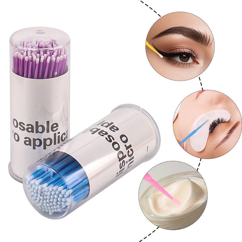 100pcs Disposable Eyelash Brus - Eyelash Extension Cleaning recension och pris