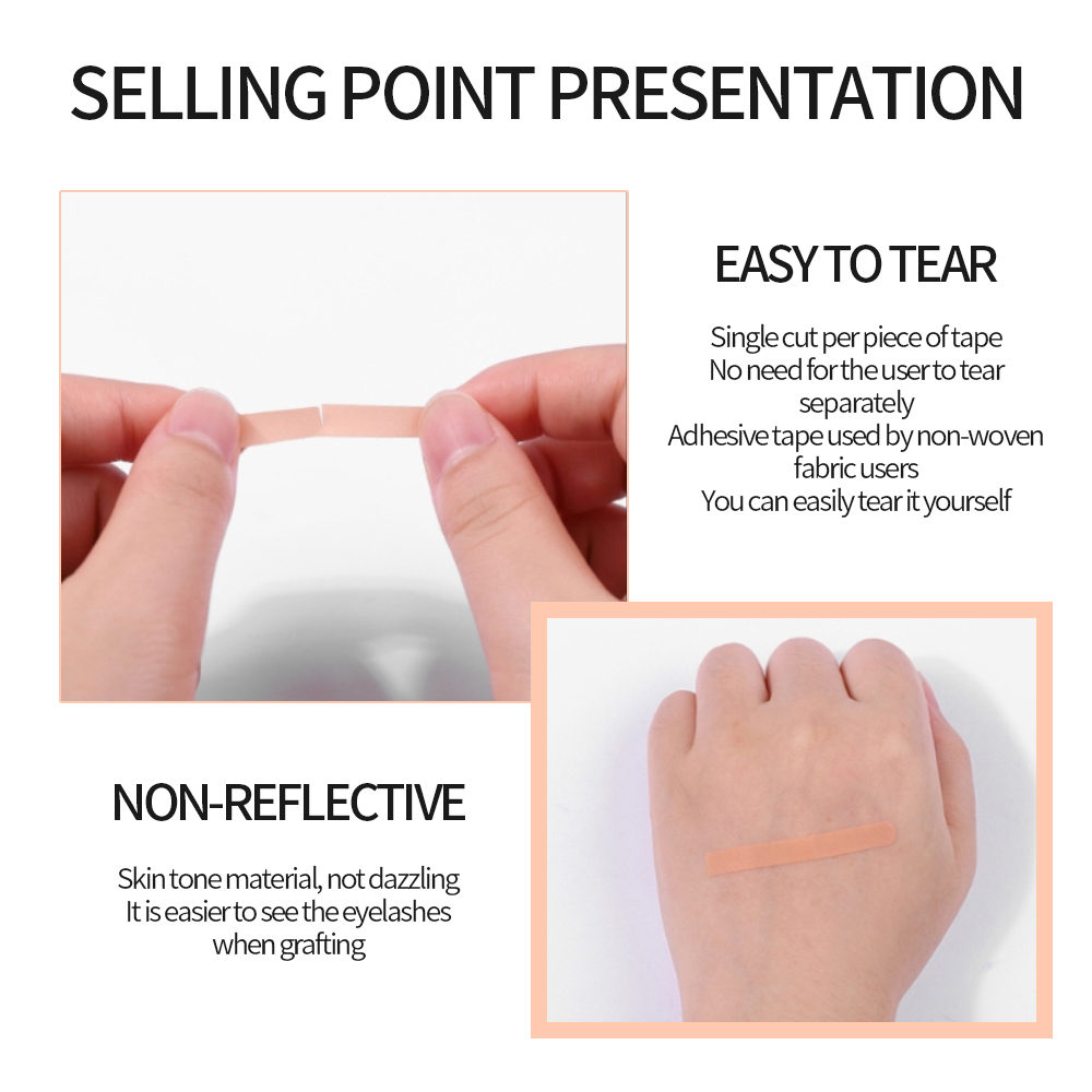 10/20pcs Eyelash Tape Non Wove - Eyelash Extension Course recension och pris