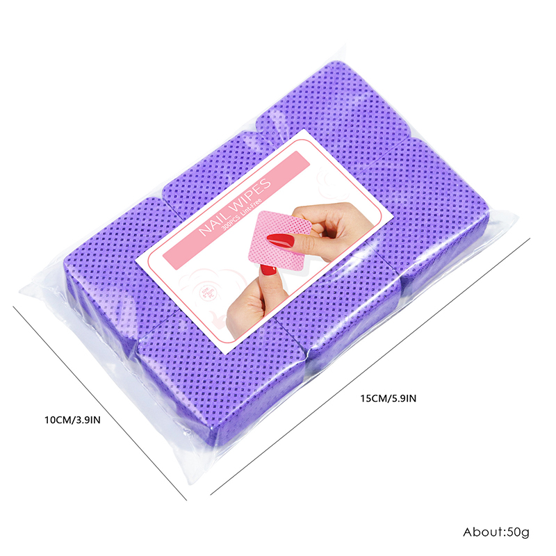 Lint Free Nail Wipes, 300 PCS  - Eyelash Extension Cleaning recension och pris