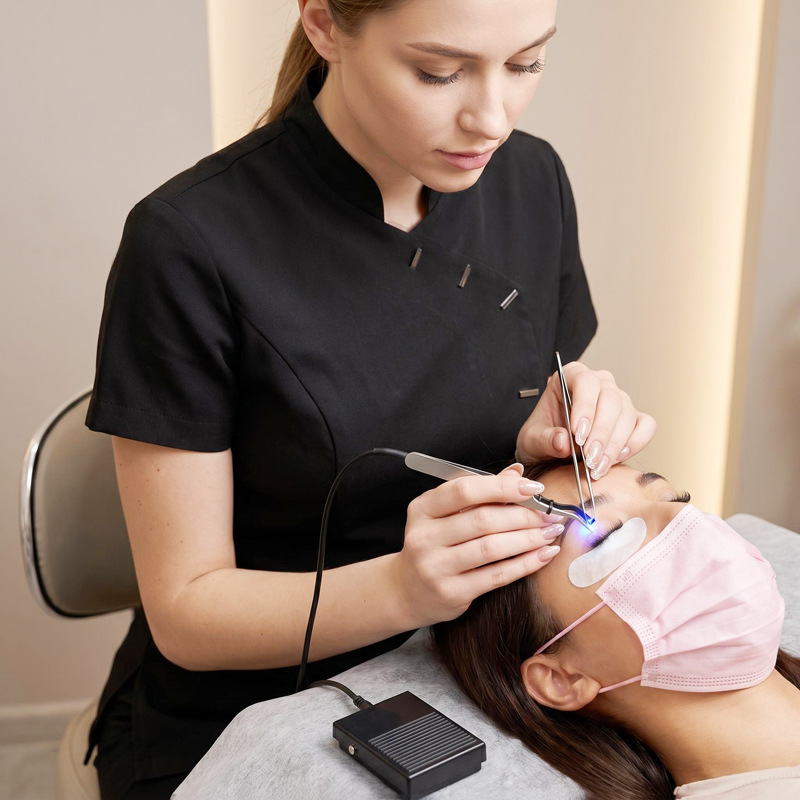 New Foot Operated Thin UV Ligh - Eyelash Extension Uv Glue recension och pris
