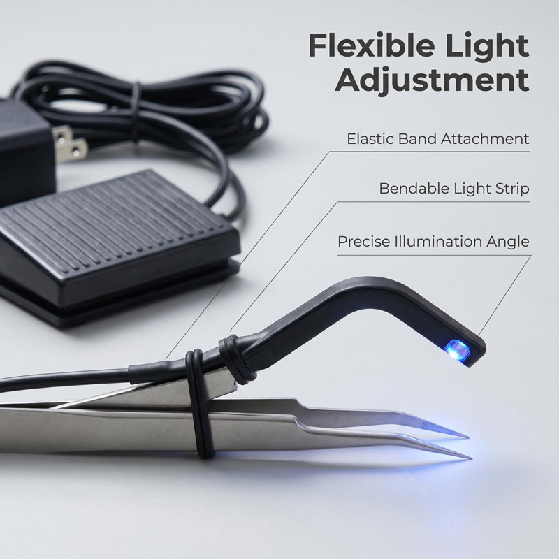New Foot Operated Thin UV Ligh - Eyelash Extension Uv Glue recension och pris