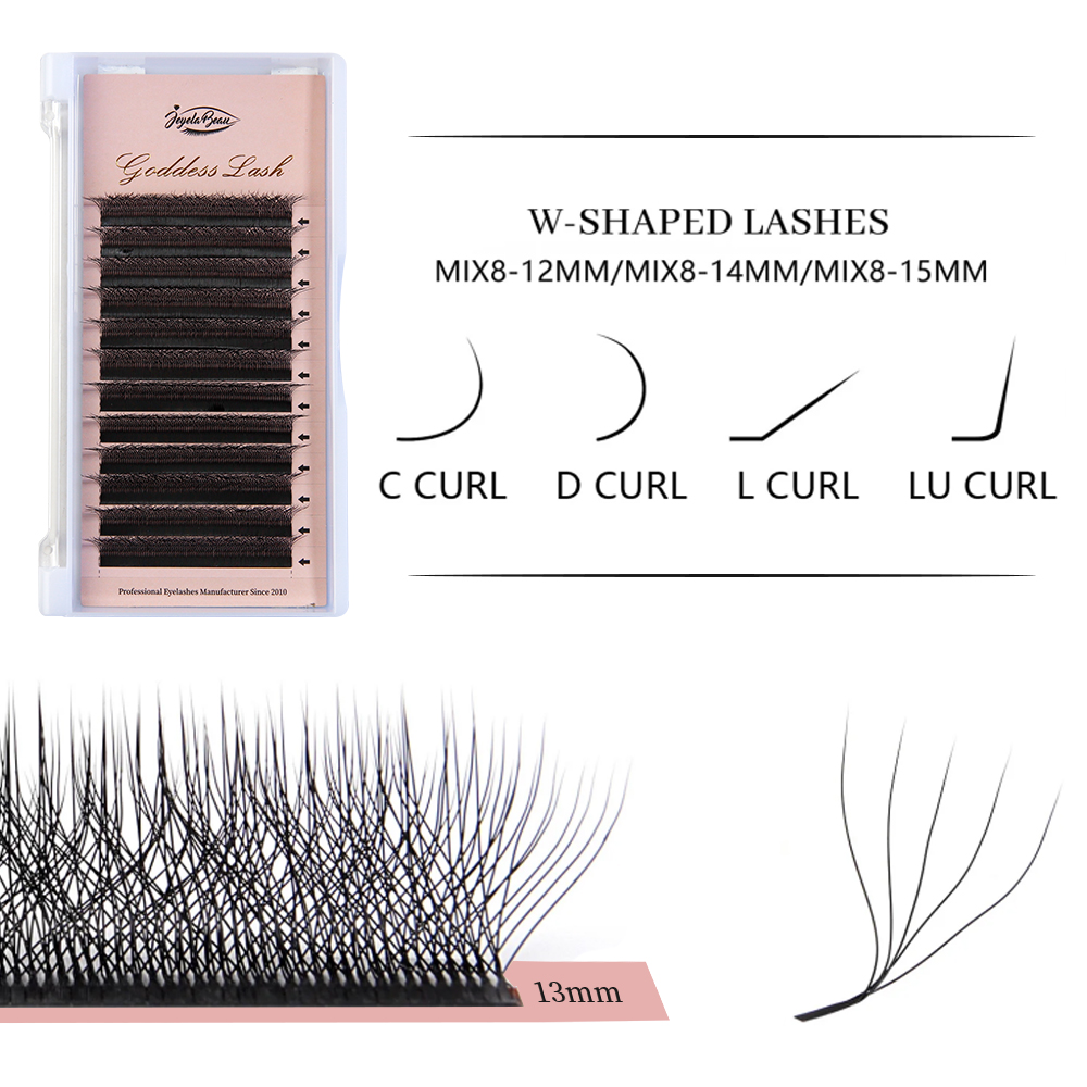 Goddess W3D 4D 5D M Curl Eyela - Eyelash Extension Volume Styles recension och pris
