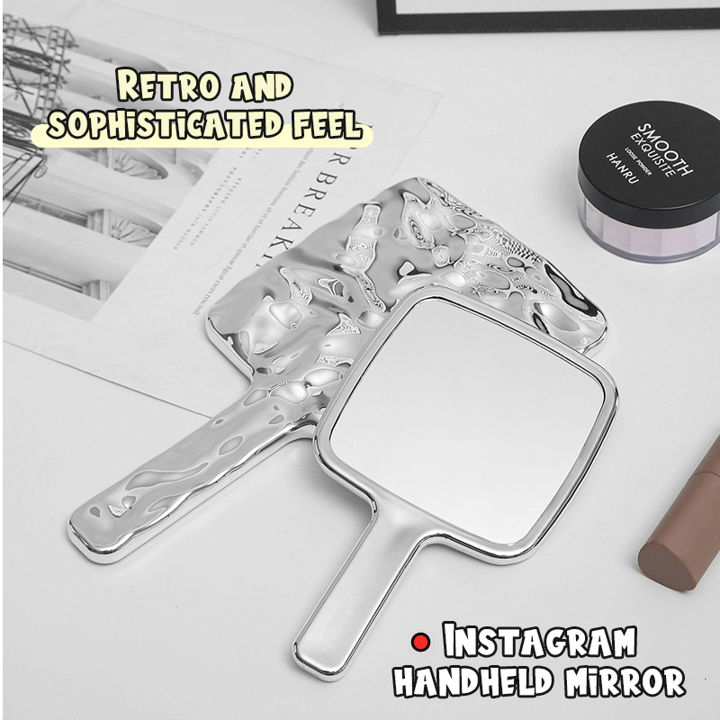 Square Handheld Makeup Mirror  - Eyelash Extension Equipment recension och pris