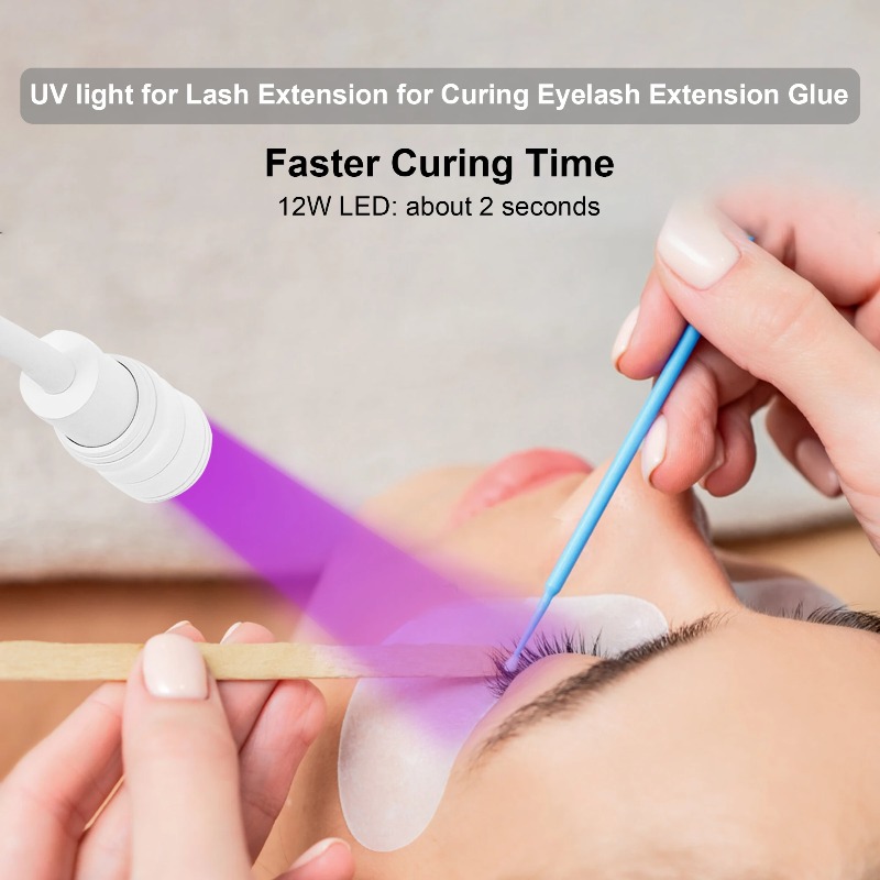 UV Eyelash Lamp Grafting Exten - Eyelash Extension Uv Glue recension och pris