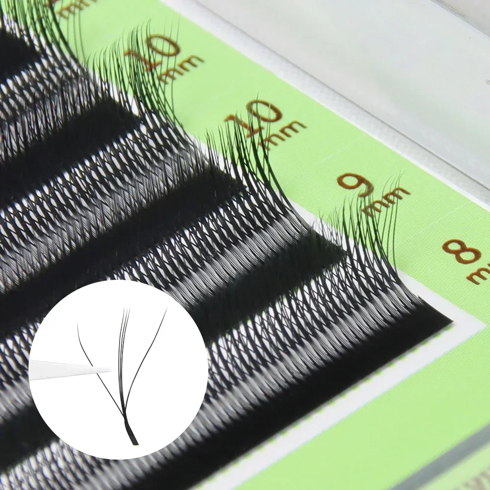 GLAMLASH 3D W Three-Core Shape - Eyelash Extension Volume Styles recension och pris