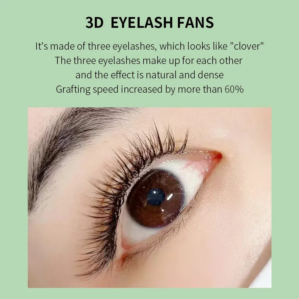 GLAMLASH 3D W Three-Core Shape - Eyelash Extension Volume Styles recension och pris