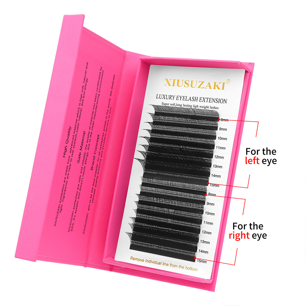XIUSUZAKI Fox YY Shaped Eyelas - Eyelash Extension Double Volume recension och pris