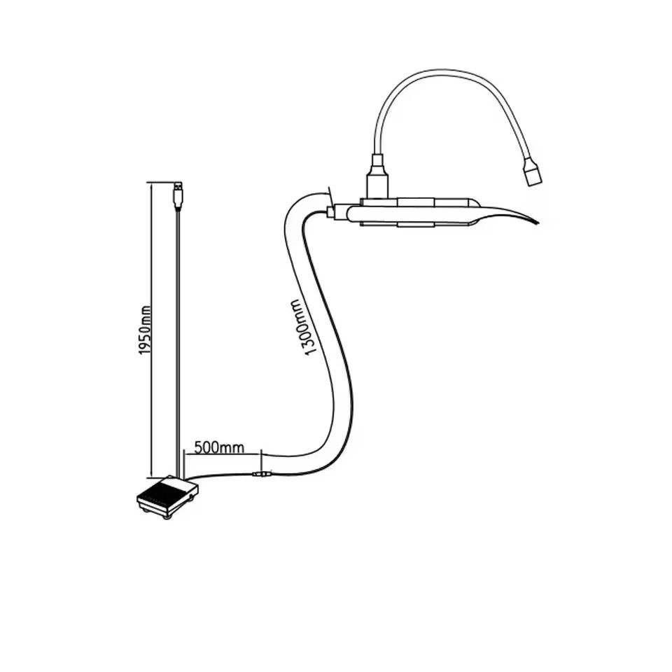 USB lamp head Handheld Tweezer - Eyelash Extension Uv Glue recension och pris