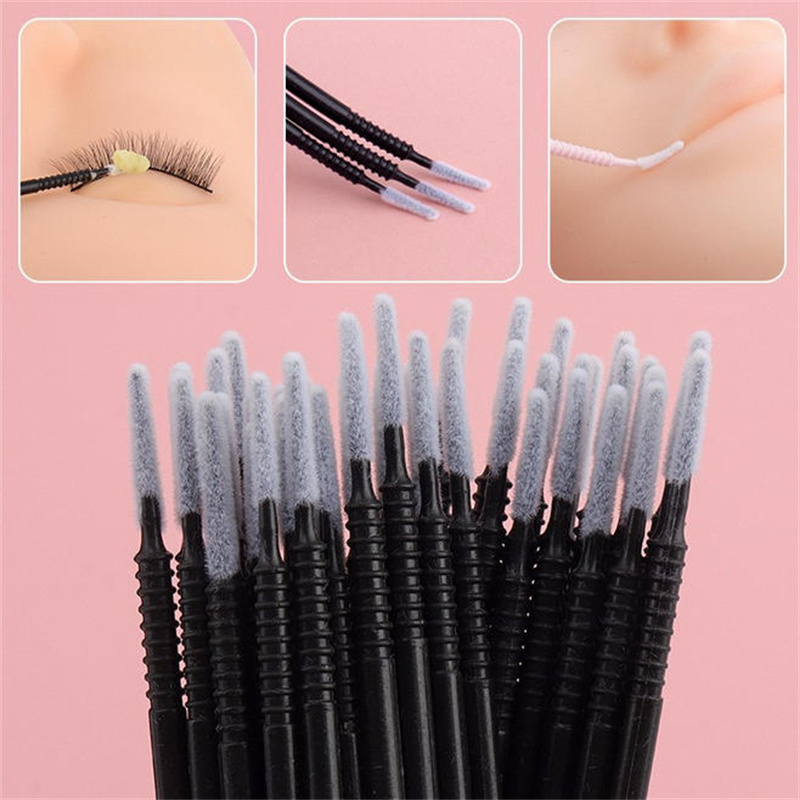 100/200/1000PCS Disposable Eye - Eyelash Extension Cleaning recension och pris