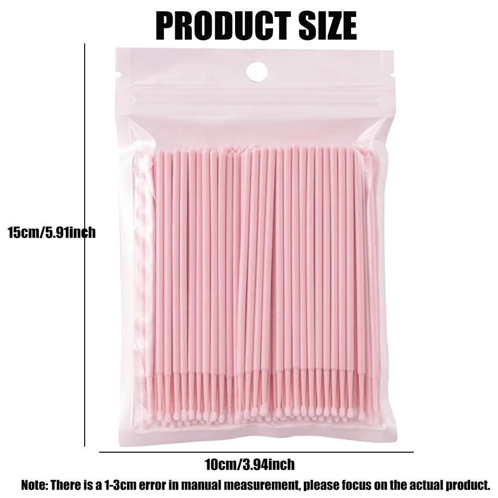 300pcs Individua Tool For Eyel - Eyelash Extension Cleaning recension och pris