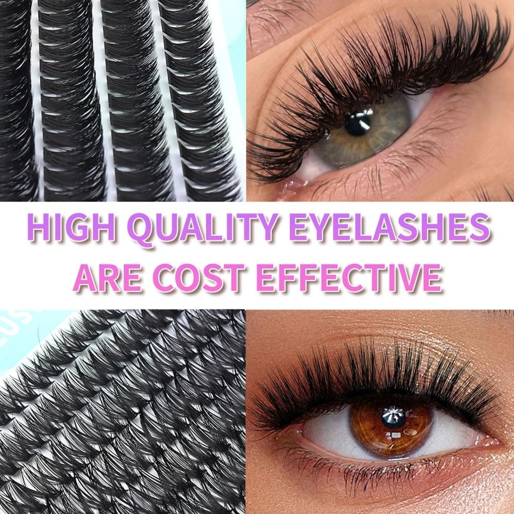 Natural Look False Eyelashes 3 - Eyelash Extension Volume Styles recension och pris