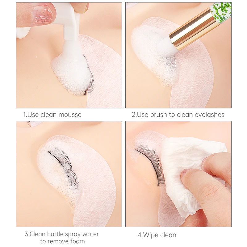 Lashes Shampoo Brush Eyelash E - Eyelash Extension Cleaning recension och pris
